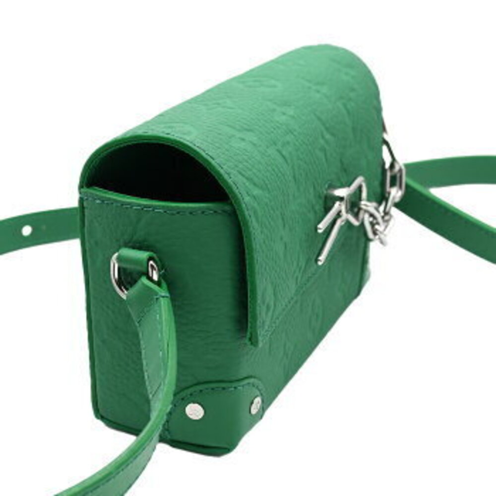 LOUIS VUITTON Monogram Taurillon Steamer Wearable Wallet Shoulder Vert Leather - Picture 5 of 6